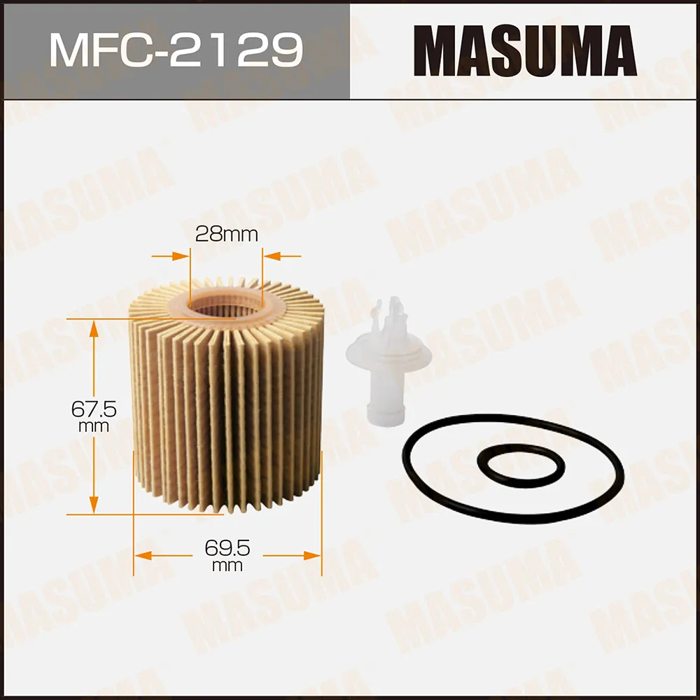 Фильтр масляный TOYOTA ALPHARD MASUMA MFC-2129