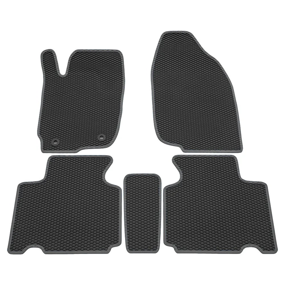 Коврики в салон EVA Ромб Toyota RAV 4 (13-19) Серый кант Rezkon 9034035202