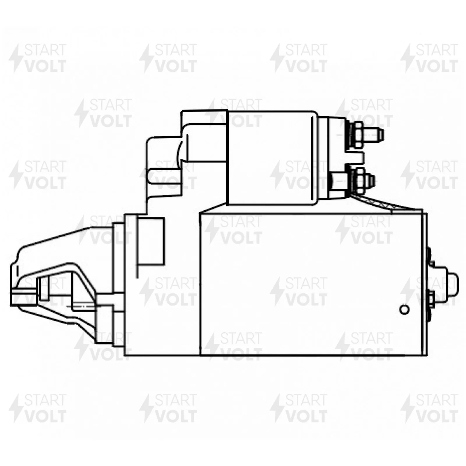Стартер 2,5 кВт STARTVOLT LSt 1723