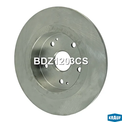 Диск тормозной задний KRAUF BDZ1203CS