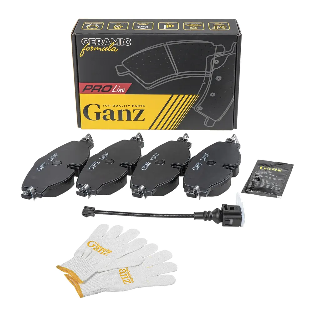 Колодки тормозные передние PRO-Line Ceramic для AD A3/VW Golf VII GANZ GIJ07051C