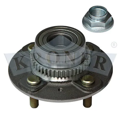 Ступица с подшип. в сборе (задн.) (d=140 с ABS) HYUNDAI Accent II (00-) KRONER K151202