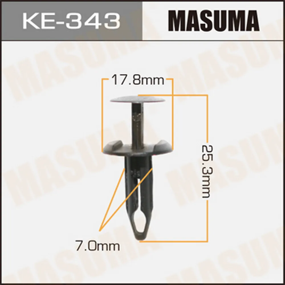 Клипса универс. MASUMA KE-343