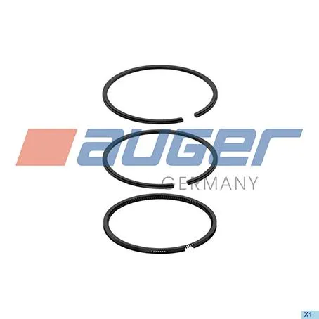 Кольца поршневые компрессора STD 75,0мм 2,38х2,38х3,94мм AUGER 76731