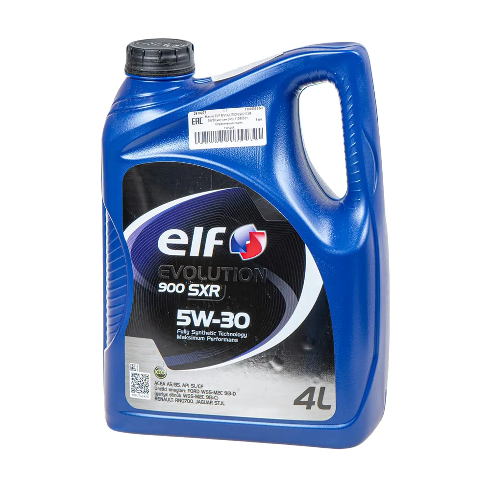 Масло ELF EVOLUTION 900 SXR 5W30 мот син (4л) 11080501, УЦЕНКА ELF 11080501-N0