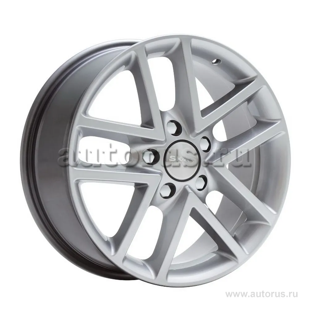 Диск литой R18 8J 5x130/71.6 ET57 СКАД Атлант Silver 1000002