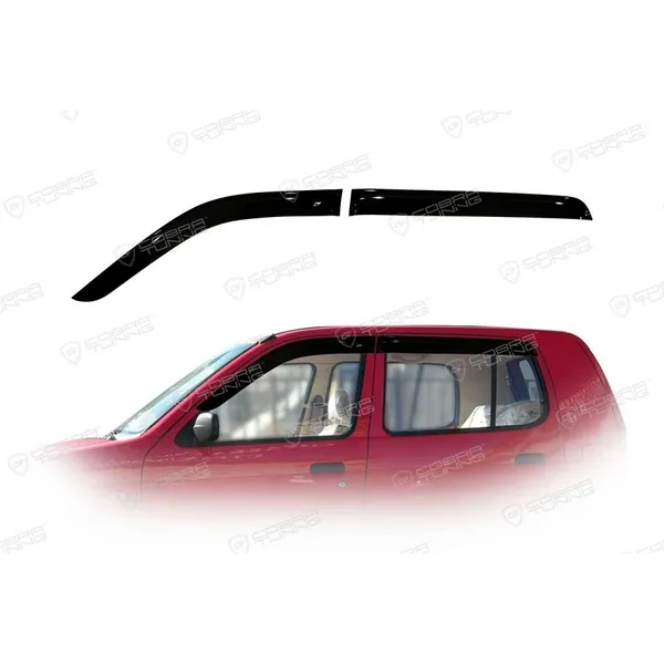 Дефлектора на окна Byd Flyer 2005-2008EuroStandard деф.окон Cobra Tuning BE40205