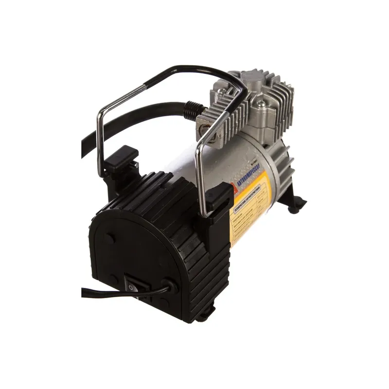 Компрессор M-10001 поршневой 150PSI (45л мин, 23А) длинный шланг, в сумке 12V 1 4 HIT MEGAPOWER M10001