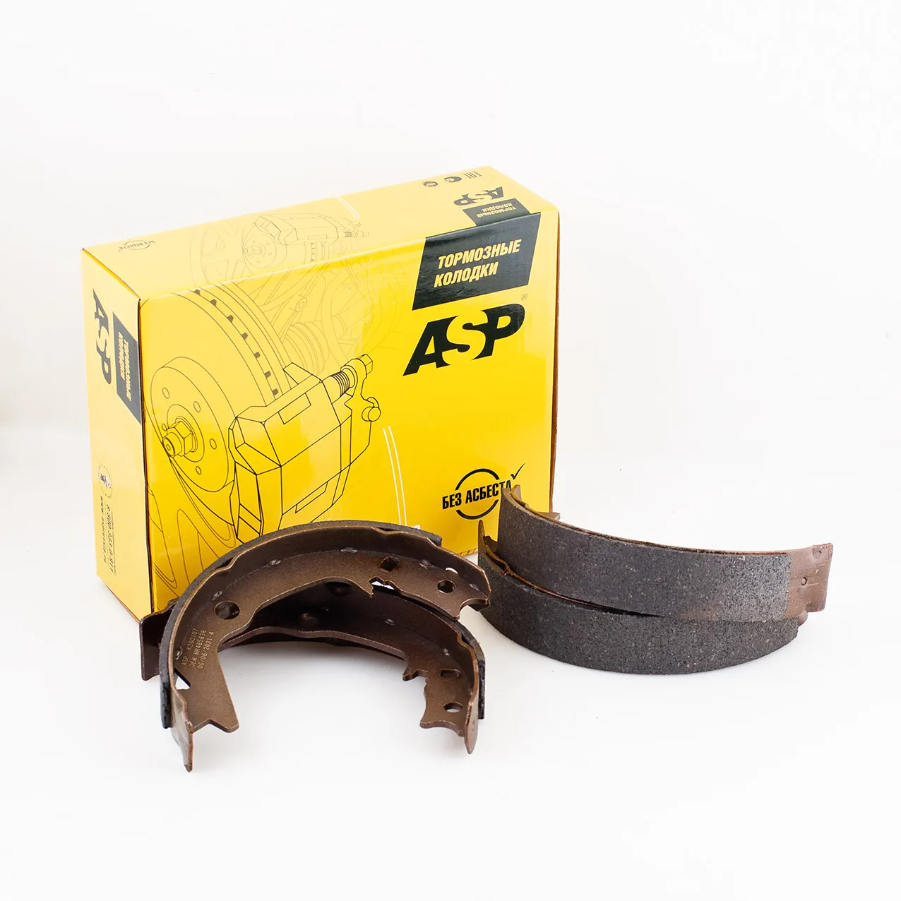 Колодки задние Mitsubishi Outlander I 03- ASP K360107