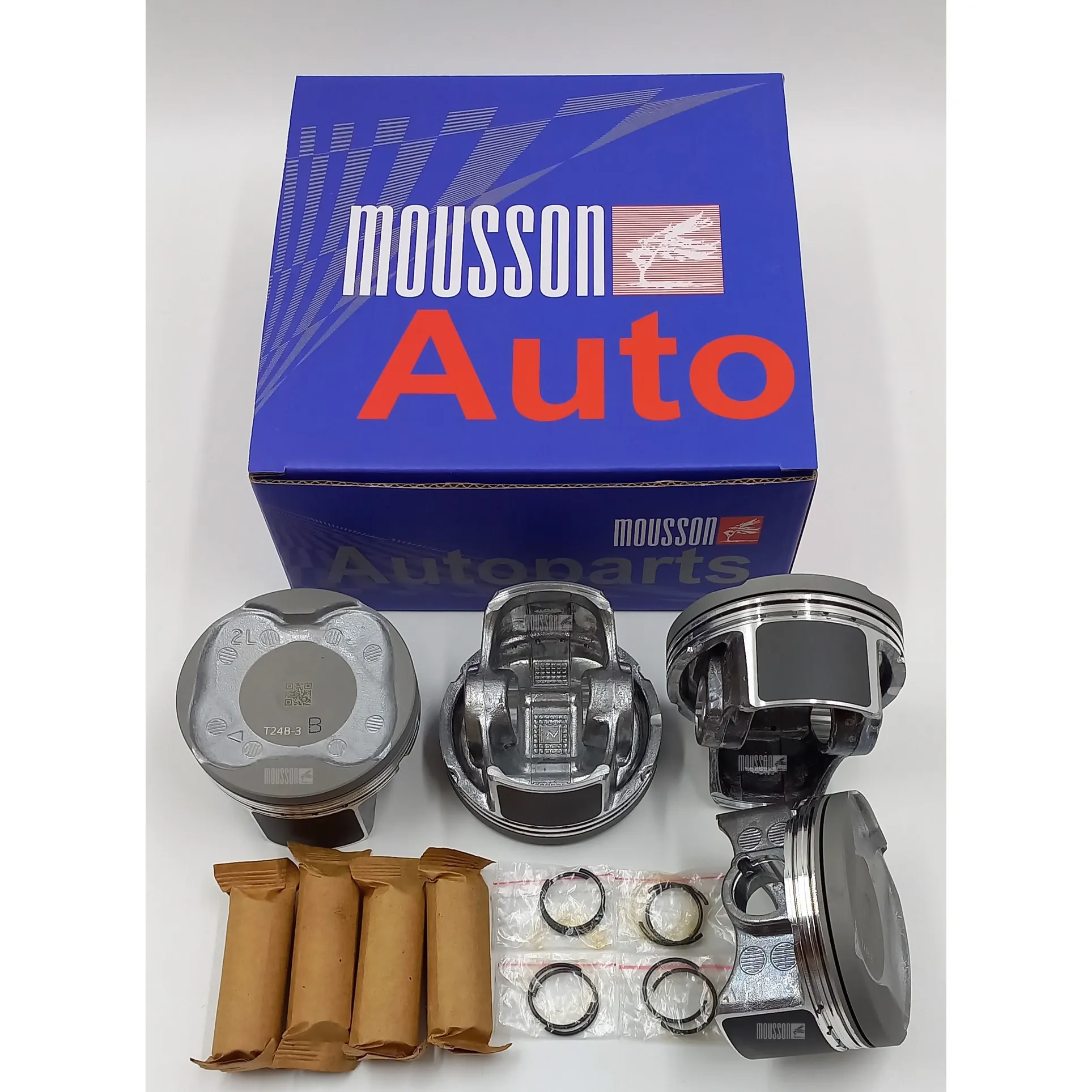 Поршень без колец комплект Toyota 1,8L 2ZR-FE на 1 цилиндр MOUSSON SPS2ZRFESTD