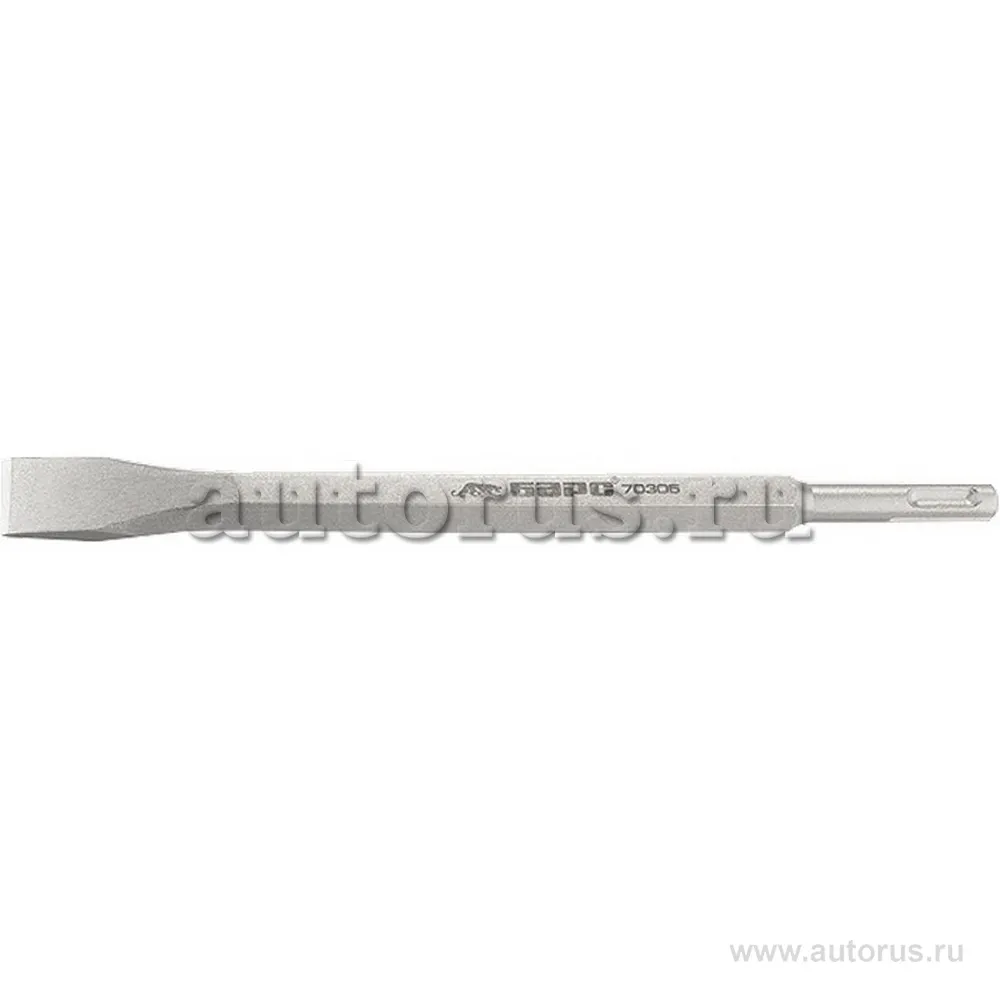 Зубило для перфоратора, 14 x 20 x 250 мм, 60 CrV, SDS PLUS БАРС 70305