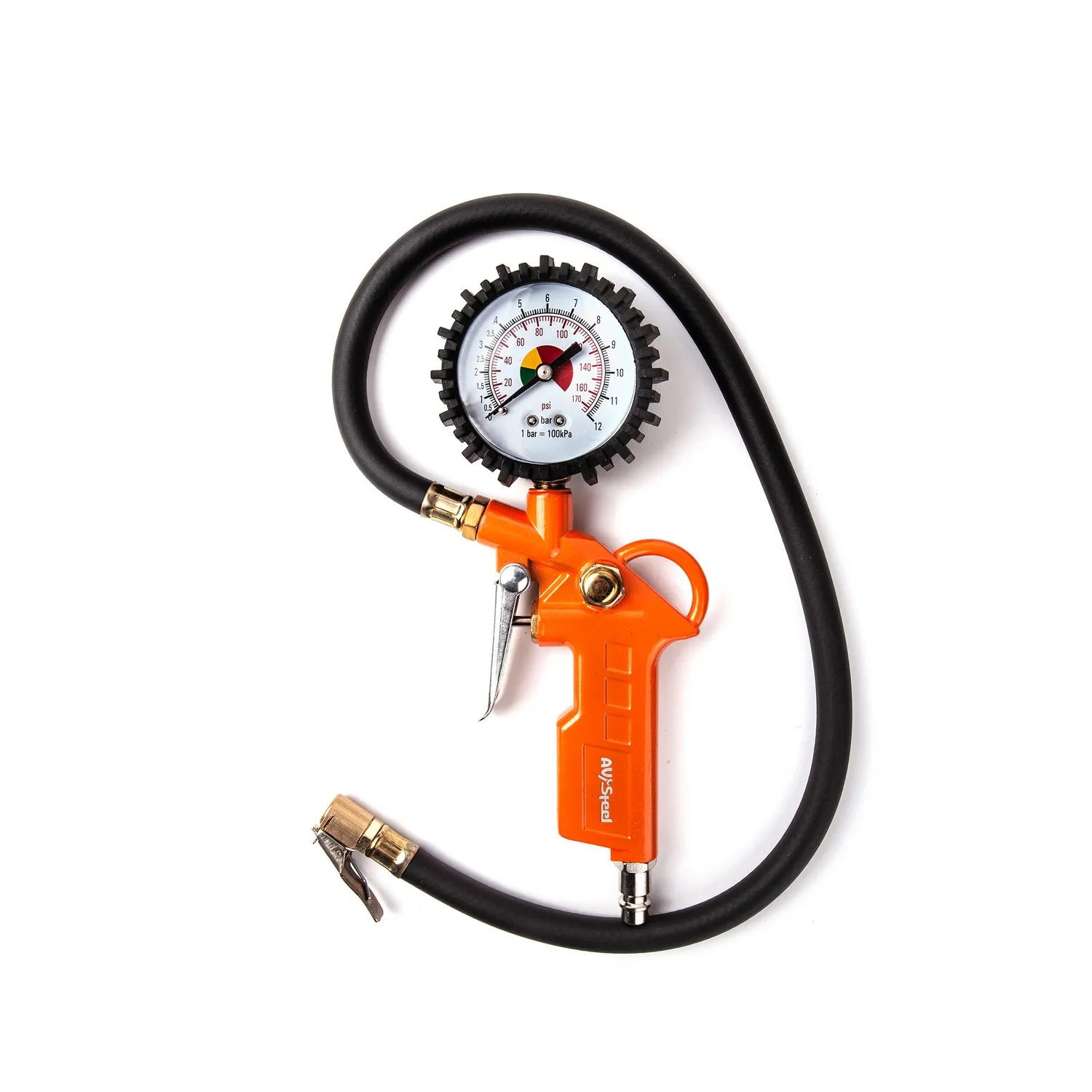 Пистолет для накачки шин 600мм до 12атм AVSTEEL AV-700502