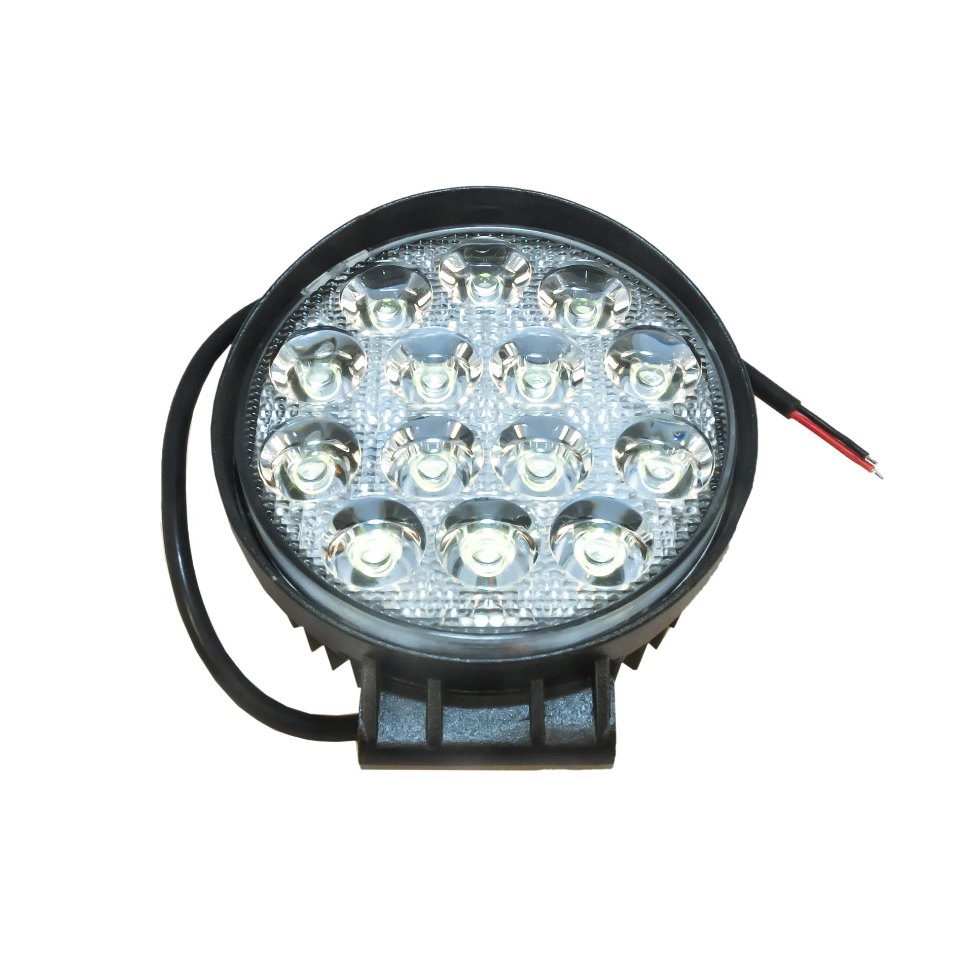 Фара доп-ая круглая, рассеивмый свет, 14 диодов,42W, (115х55х142) 12/24V AVTOELECTRICA AE42R-14LED-55PC