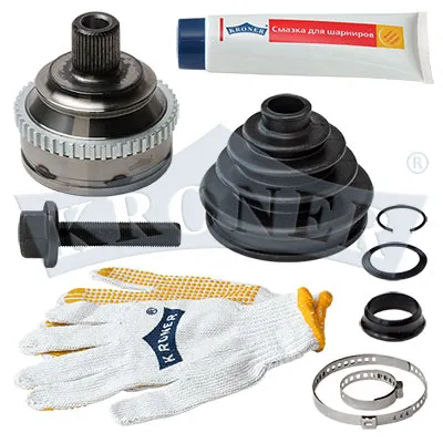 ШРУС (наруж.) (с ABS, 38/27) VW Transporter (90-) KRONER K101019