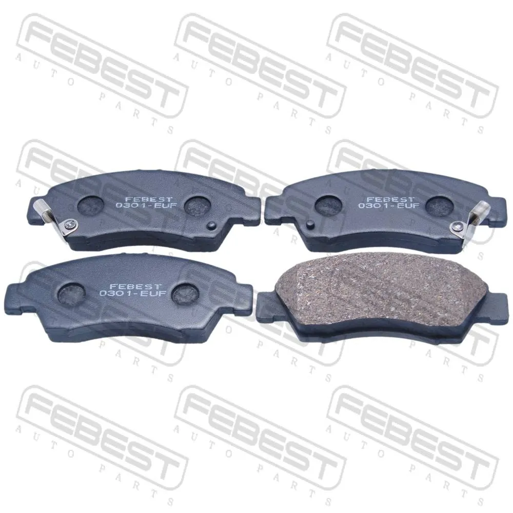 Колодки тормозные передние FEBEST 0301-EUF