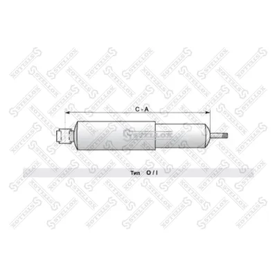 Амортизатор подвески 396-615 O/I VOLVO a396-615 O/I STELLOX 8705059_SX