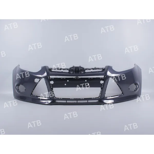Бампер FORD FOCUS 3 2011-2015 передний под ПТФ полуночное небо металлик (MIDNIGHT SKY) ATB 1AFF3011FBMZE