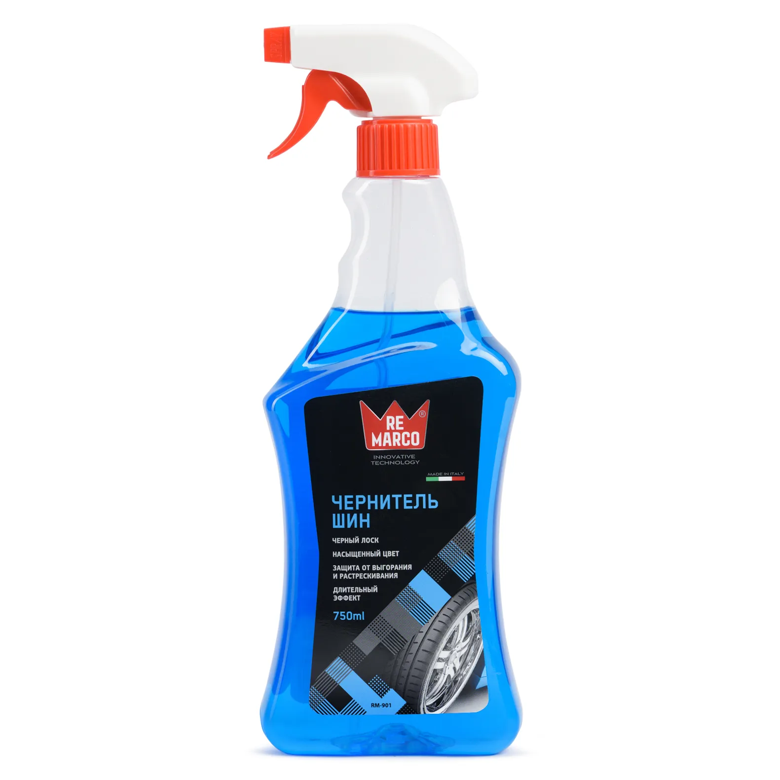 Чернитель шин триггер ReMarco 750 мл RM-901