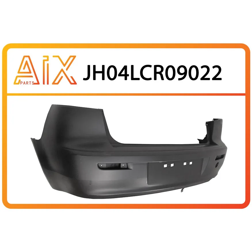 Бампер задний без отверстия под парктроник AIX JH04-LCR09-022