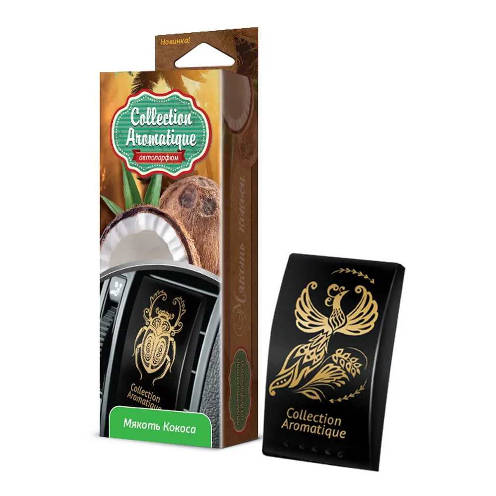 Ароматизатор на дефлектор мембранный (4 мл) Collection Aromatique, Мякоть кокоса Fouette D-44
