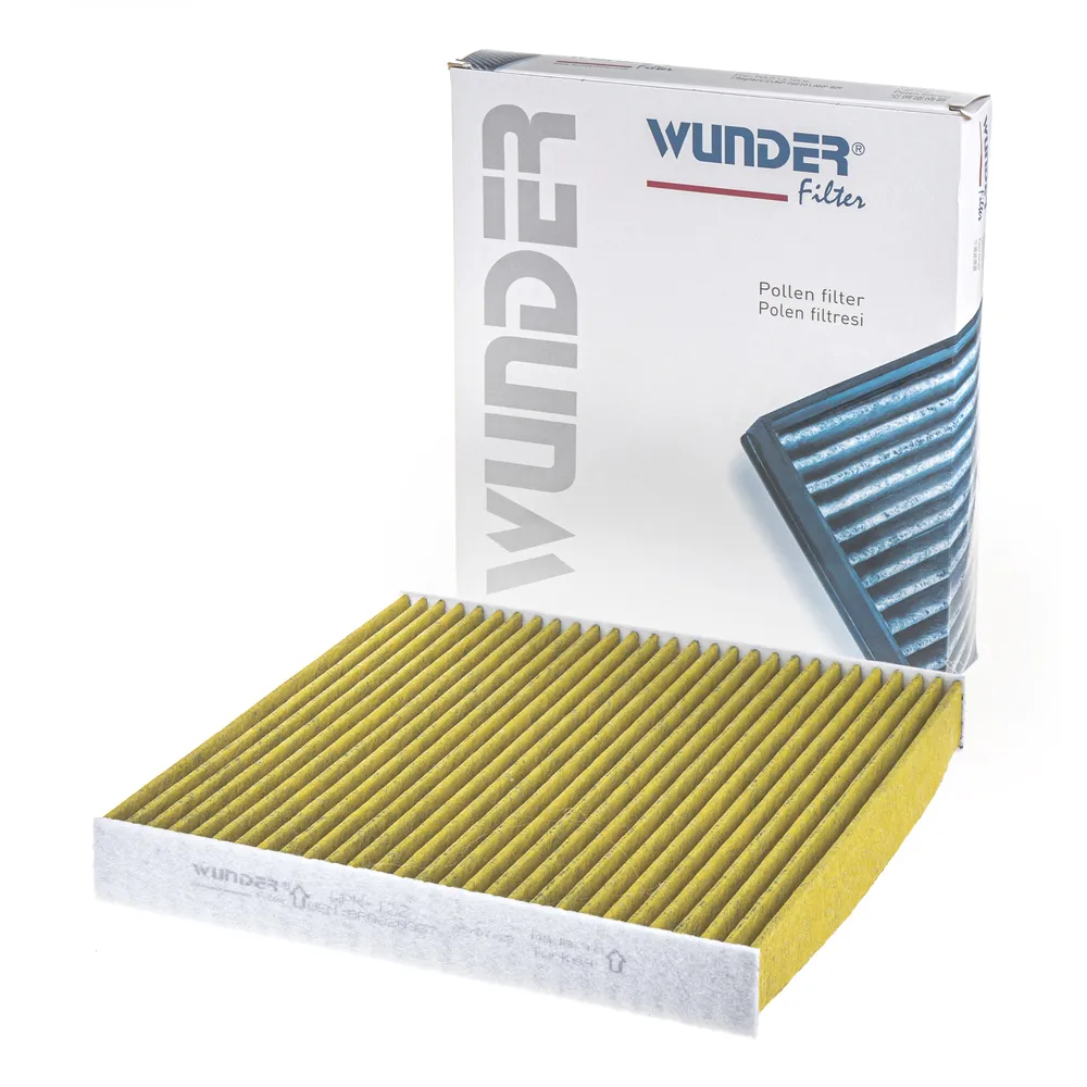 Фильтр салонный (угольный) VAG A1/IBIZA/FABIA/ROOMSTER/POLO угольный WUNDER FILTER WPK122