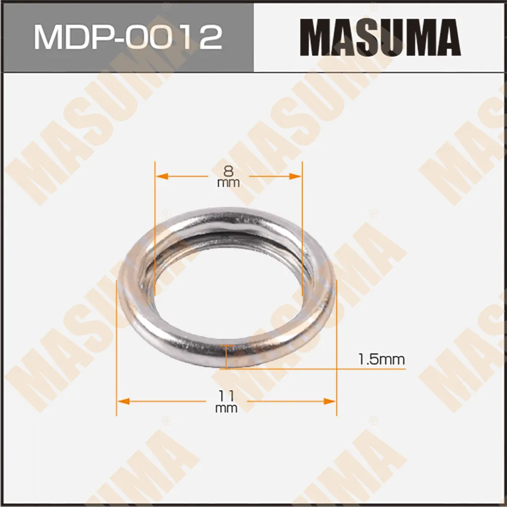 Шайбы для форсунок 8х11х1,5 MASUMA MDP-0012