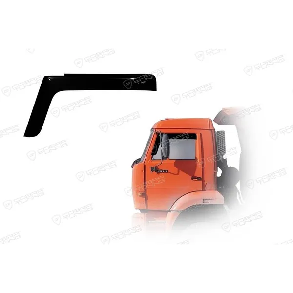 Дефлектора на окна Kamaz (ДЛИННЫЙ) деф.окон Cobra Tuning K1002