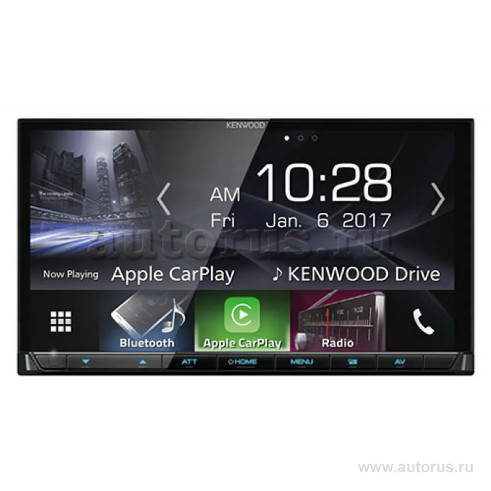 Проигрыватель CD,MP3 KENWOOD DMX7017BTS, USB, 2 DIN, BT