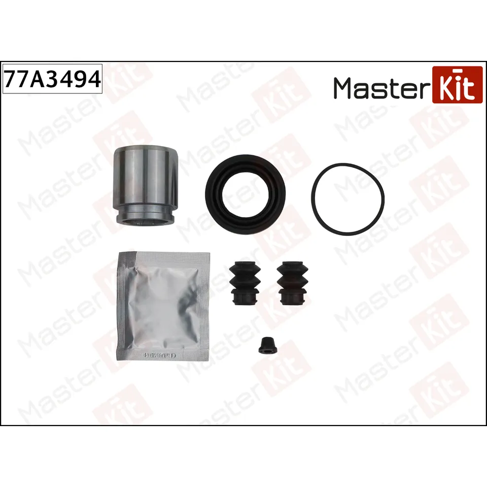 Ремкомплект тормозного суппорта + поршень Great Wall HOVER H5 2010 - MASTERKIT 77A3494