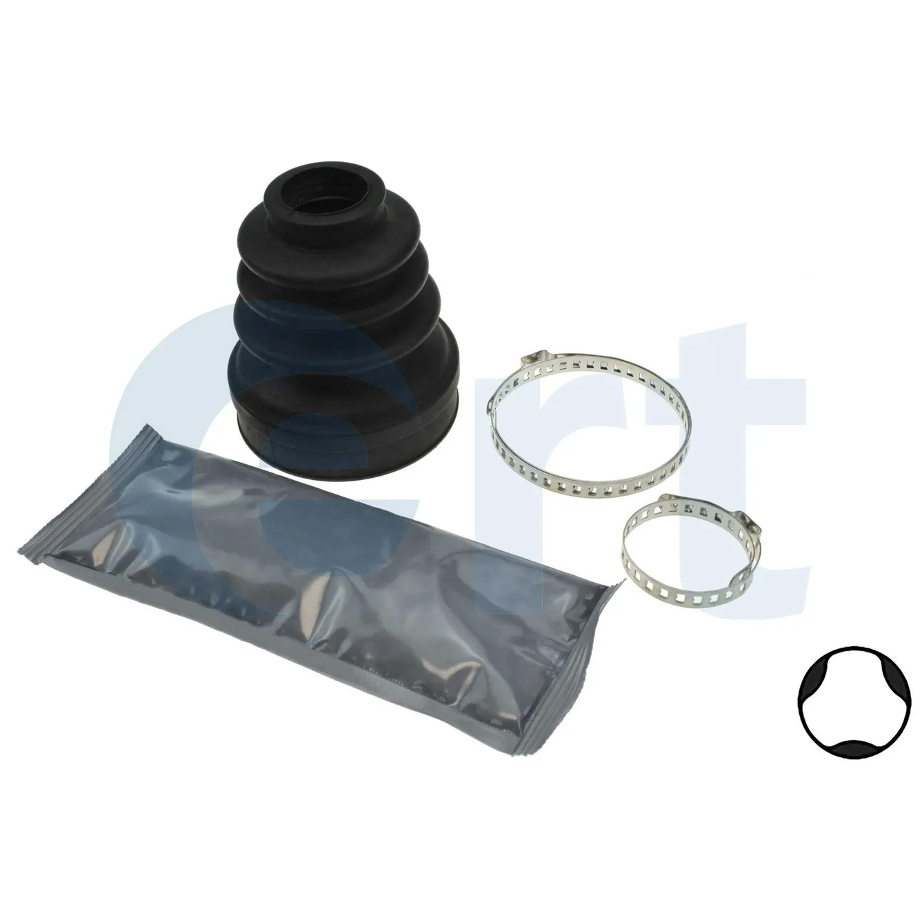 Пыльник ШРУСа внутр к-кт CITROEN C2 03-, C3 02-, C3 Pluriel 03-  PEUGEOT 206 SW 02-