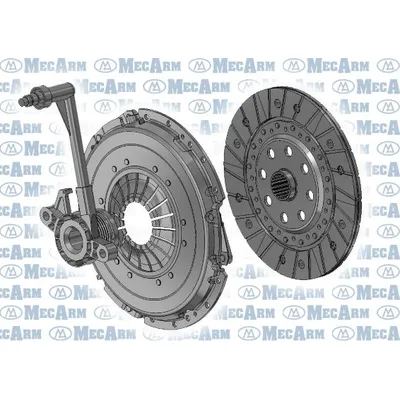 Комплект сцепления VW T5 1.9-2.0 TDI 03- 15 MECARM MK10141