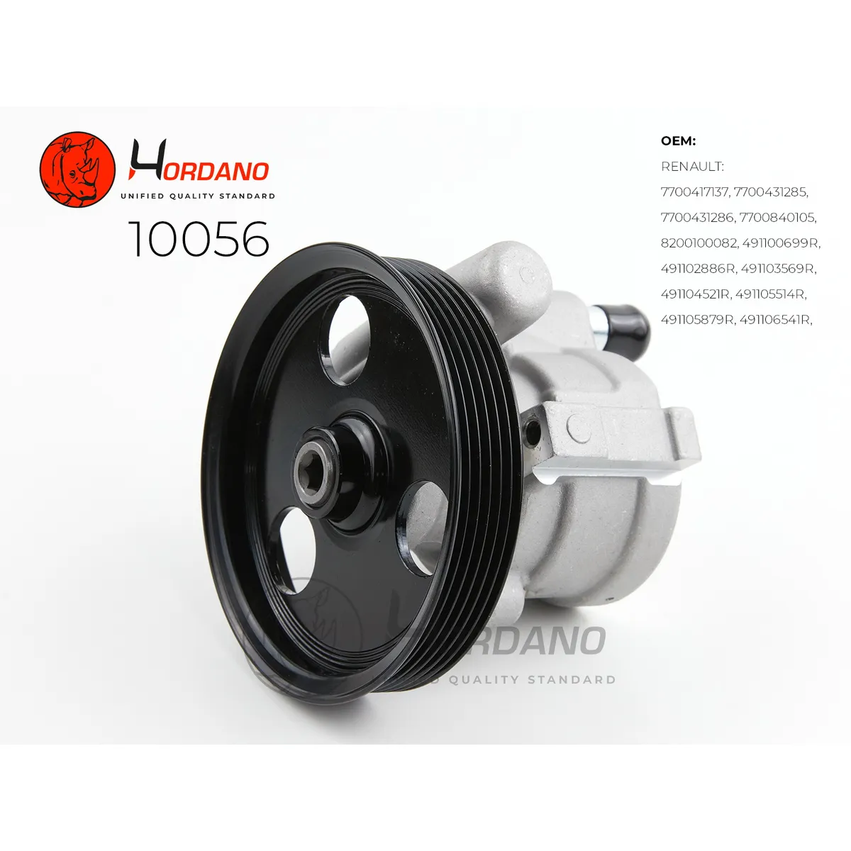 Насос ГУР RENAULT SANDERO Hordano 10056