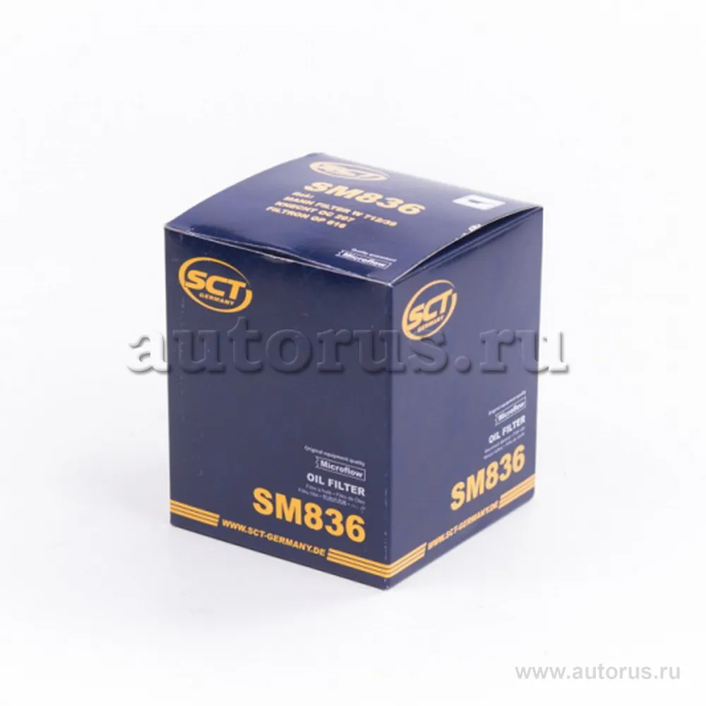 Фильтр масляный SKODAFabia/VW Golf IV SCT SM836