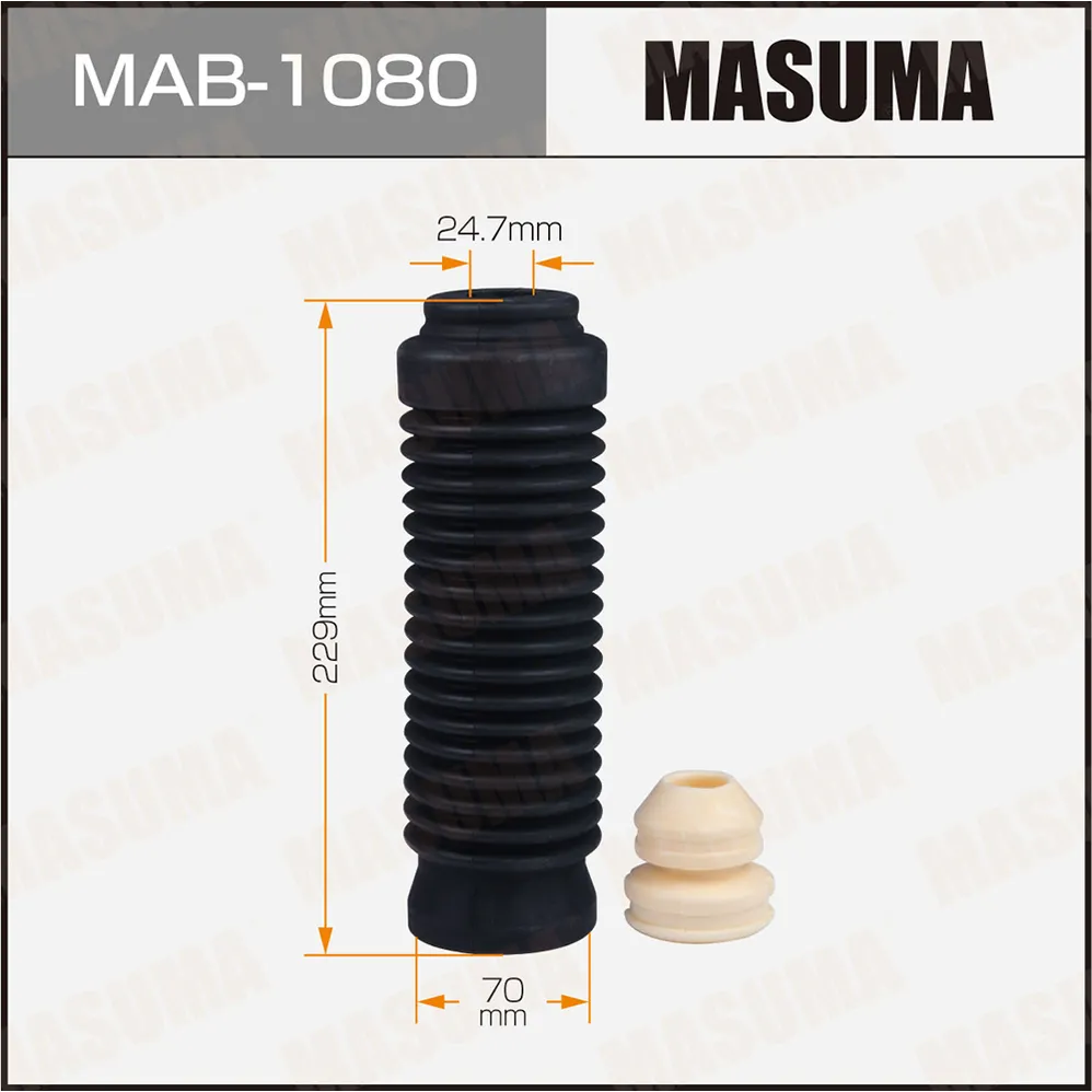 Пыльник стоек MASUMA (пластик) MASUMA MAB1080