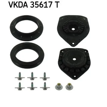 К-кт опоры амортизатора перед. л.п. renault fluence 10 SKF VKDA35617T
