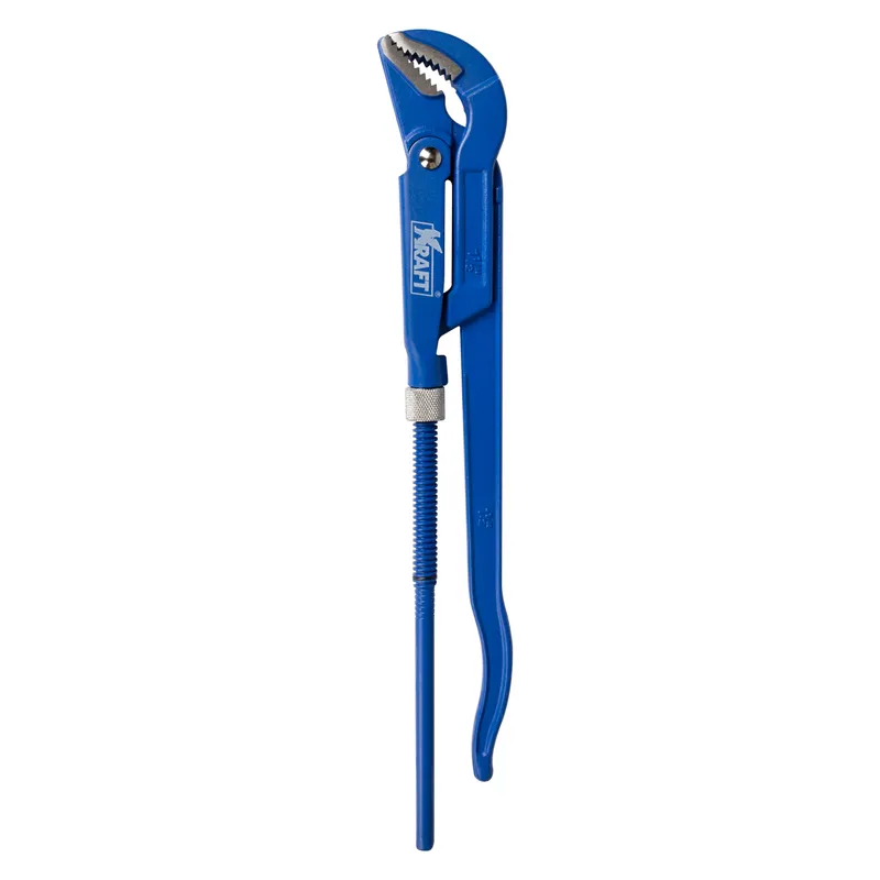 Ключ трубный рычажный №2 с изогнутыми губками KRAFT KT 700827 KRAFT KT700827