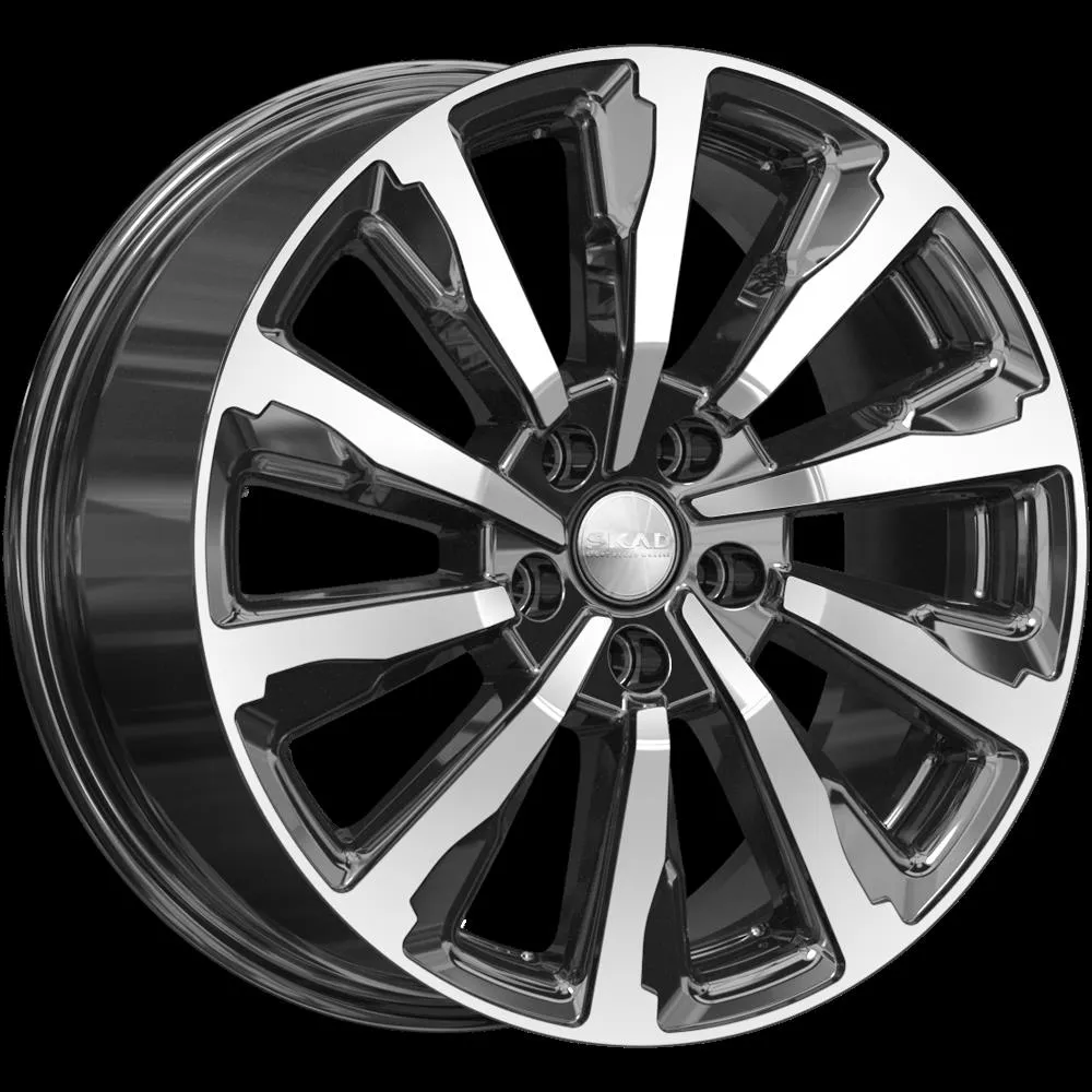 Диск литой R18 8J 5x114.3/64.1 ET40 СКАД Астер Алмаз 4101105