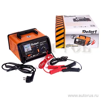 Зарядное устройство 12В 10А 220В DEFORT DBC-10