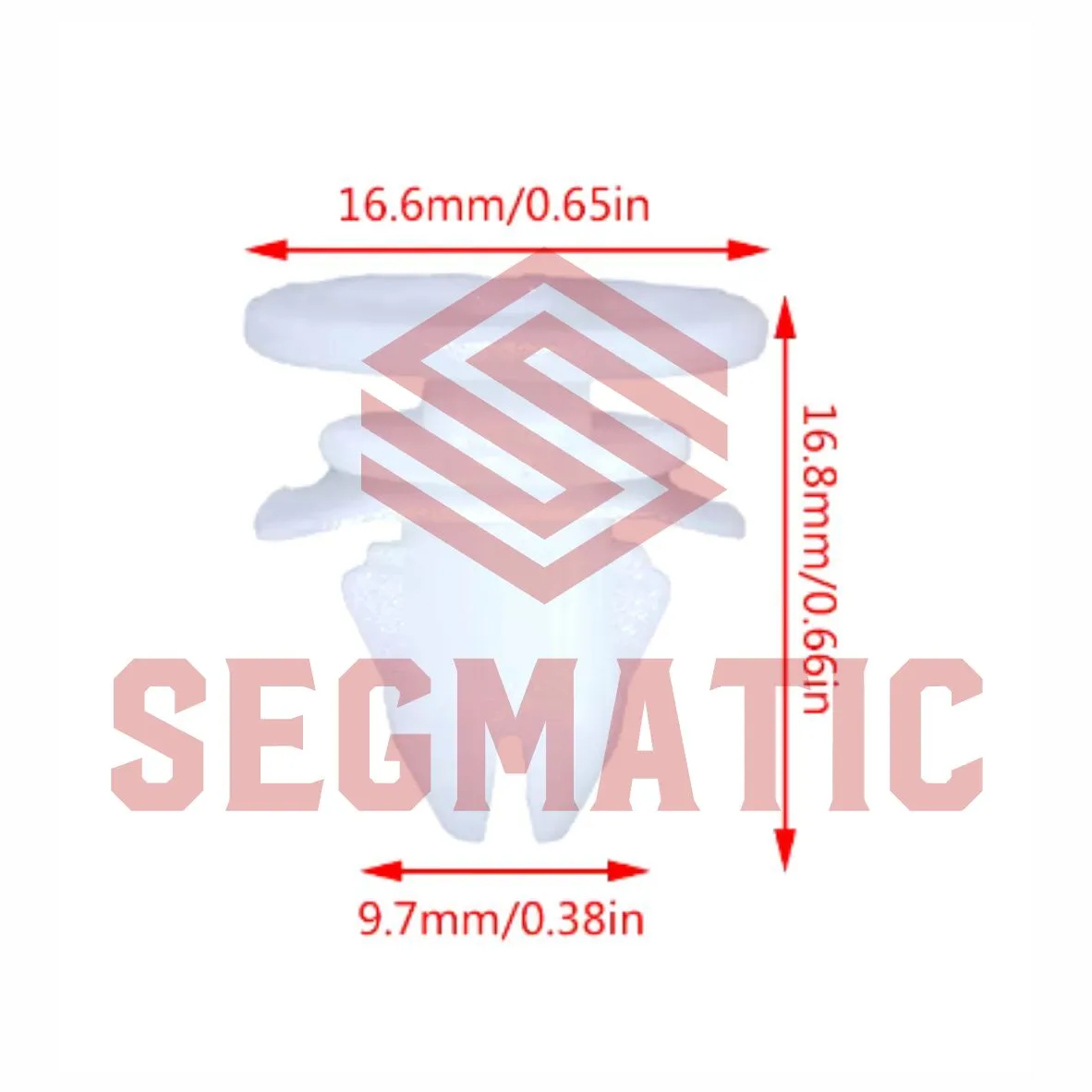 Клипса пластмассовая VOLVO SEGMATIC SG70203207