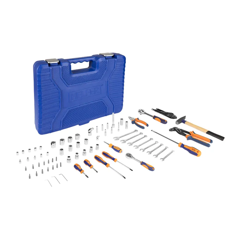 Набор инструмента 1/2Dr и 1/4Dr 72 пр, HELFER HELFER HF000014