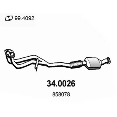 Катализатор ASSO 34.0026