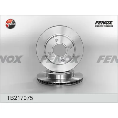 Диск тормозной передний FORD ESCORT/FIESTA IV/PUMA/ORION/KA FENOX TB217075