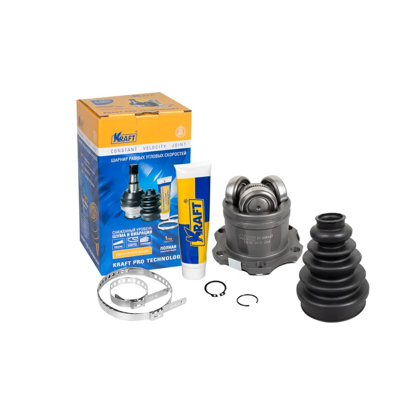 ШРУС внутренний VW Golf IV 1.6-2.3, Polo (99-) 1.4-1.9TD / Skoda Fabia (00-07) 1.4-1.9TD, Octavia (9 KRAFT KT059147