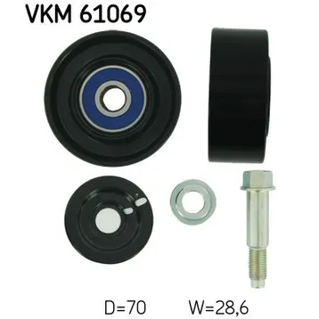 Ролик натяжителя приводного ремня SKF VKM 61069