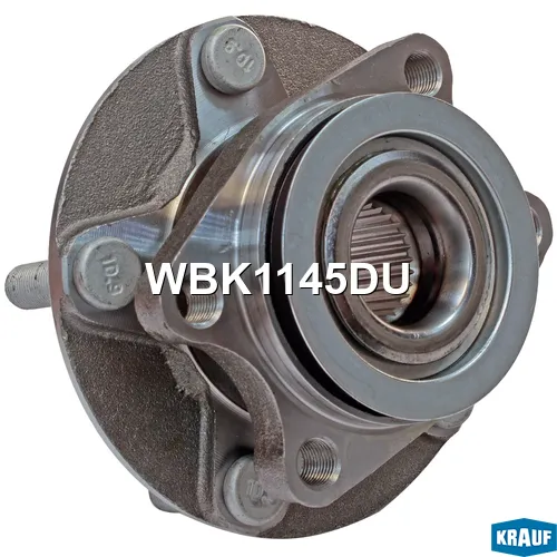 Ступица колеса с подшипником в сборе и крепежем KRAUF WBK1145DU