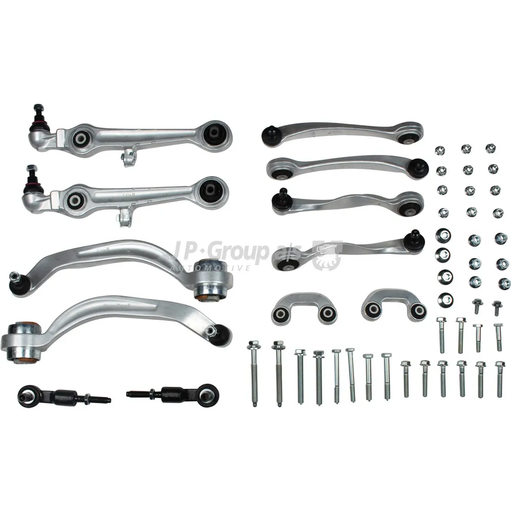 Комплект подвески AUDI A4A6VW PASSAT B5 пер.(8 рыч2наккрепеж)(498650006COMP) JP GROUP 1140100110