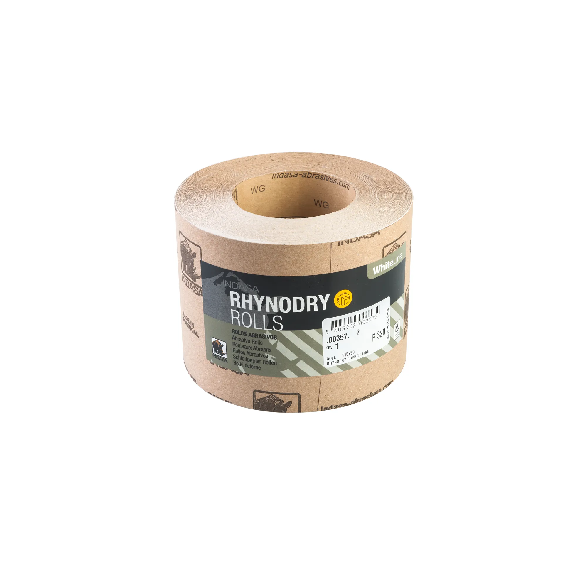 Рулон RHYNODRY 115 мм x50 м Р320 Indasa 00357