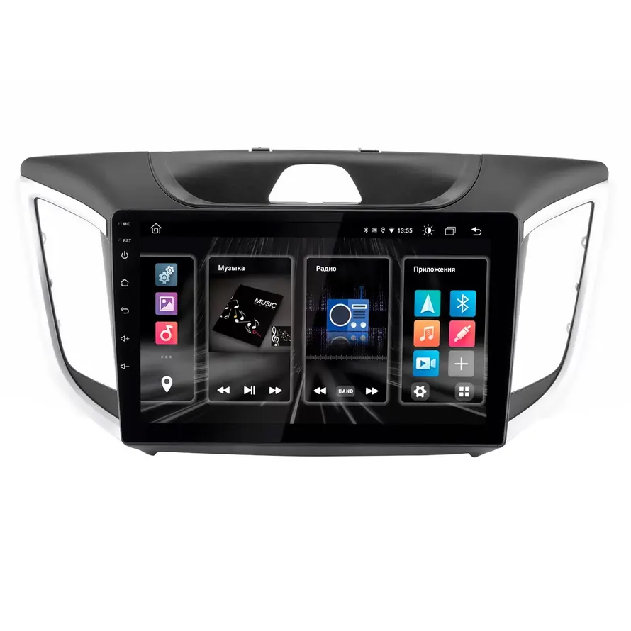 Штатное головное устройство Incar DTA2-2410c (ШГУ Hyundai Creta 16-21 комп-ция с ориг.камерой з.в.) INCAR Incar DTA2-2410c