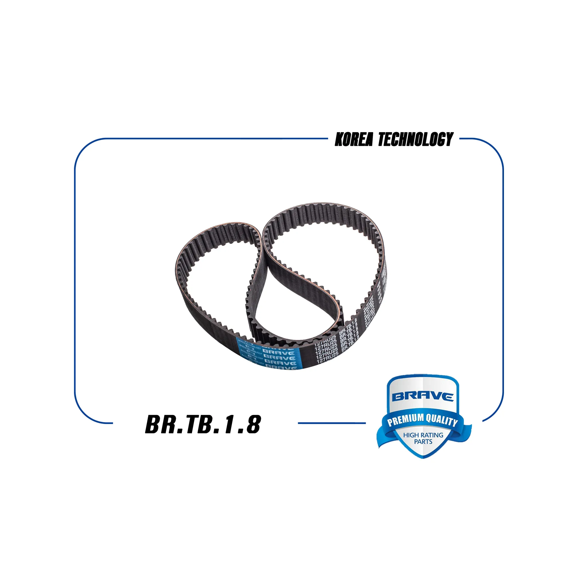 Ремень ГРМ Daewoo Nexia, Chevrolet Aveo, Lacetti, Cruze, Lano BRAVE BRTB18