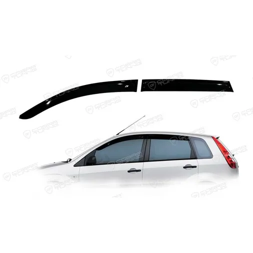 Дефлектора на окна Ford Fiesta V 5d 2002-2008EuroStandard деф.окон Cobra Tuning FE30302